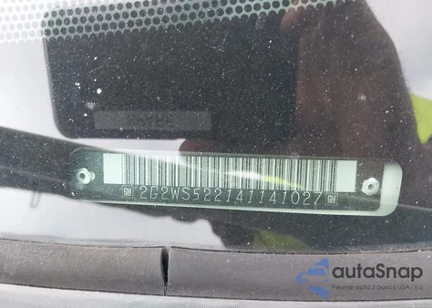 2004 Pontiac Grand Prix Gt2 z USA, uszkodzony, nr VIN 2G2WS522141141027